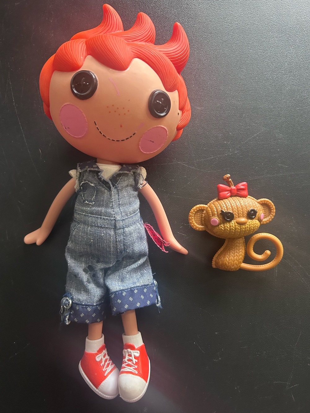 LALALOOPSY ACE FENDER BENDER avec singe animal de compagnie